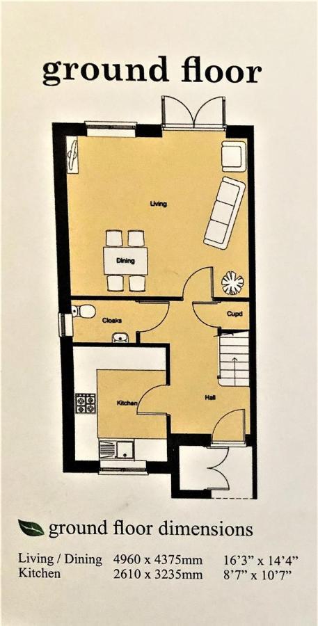 Stylish & Spacious 3 Bed House With 2 Free Car Parking Spaces Villa Appledram Exteriör bild